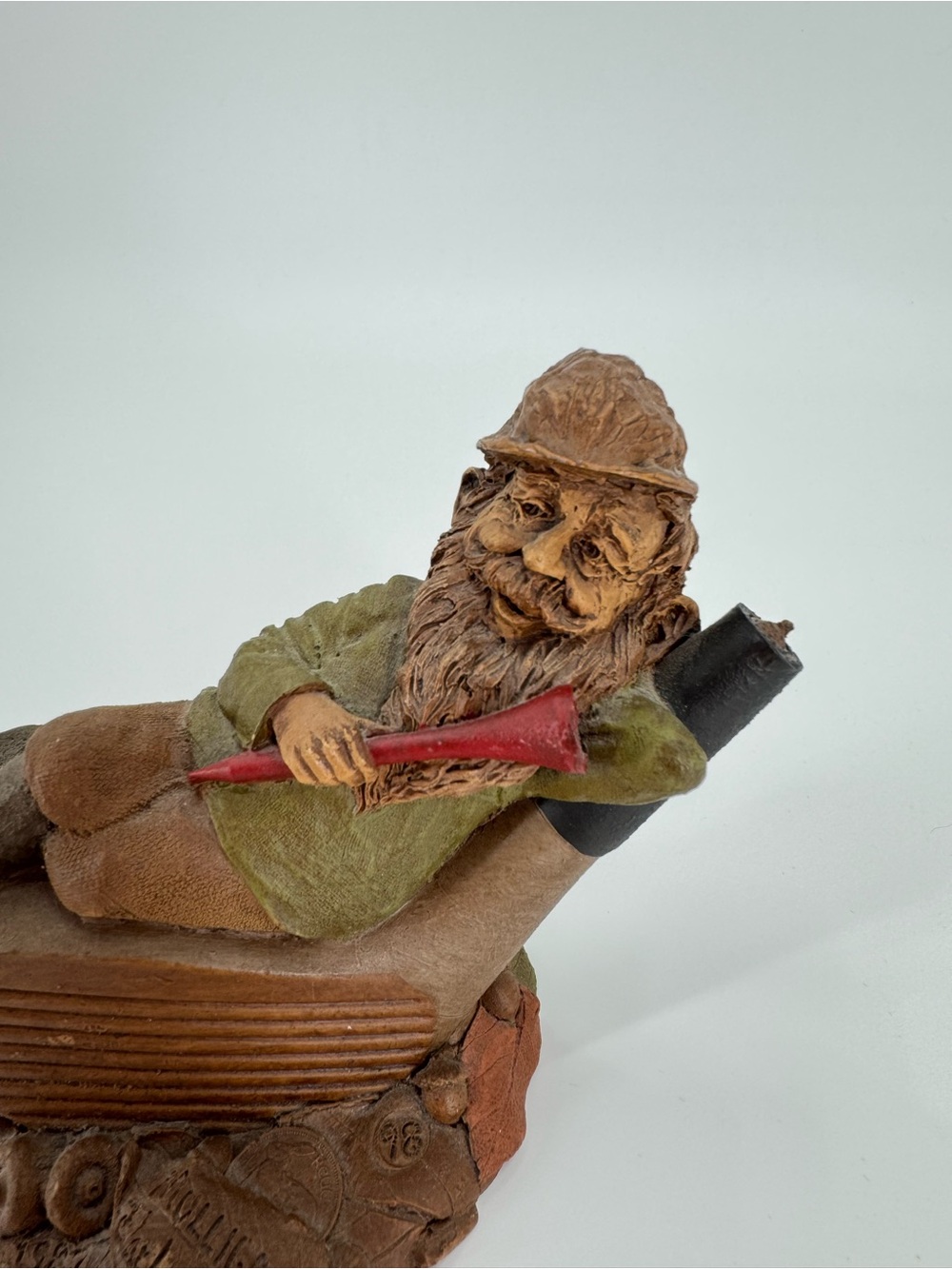 Vintage Tom Clark Gnome "Mulligan" Golf Figurine 1987 Cairn Studio